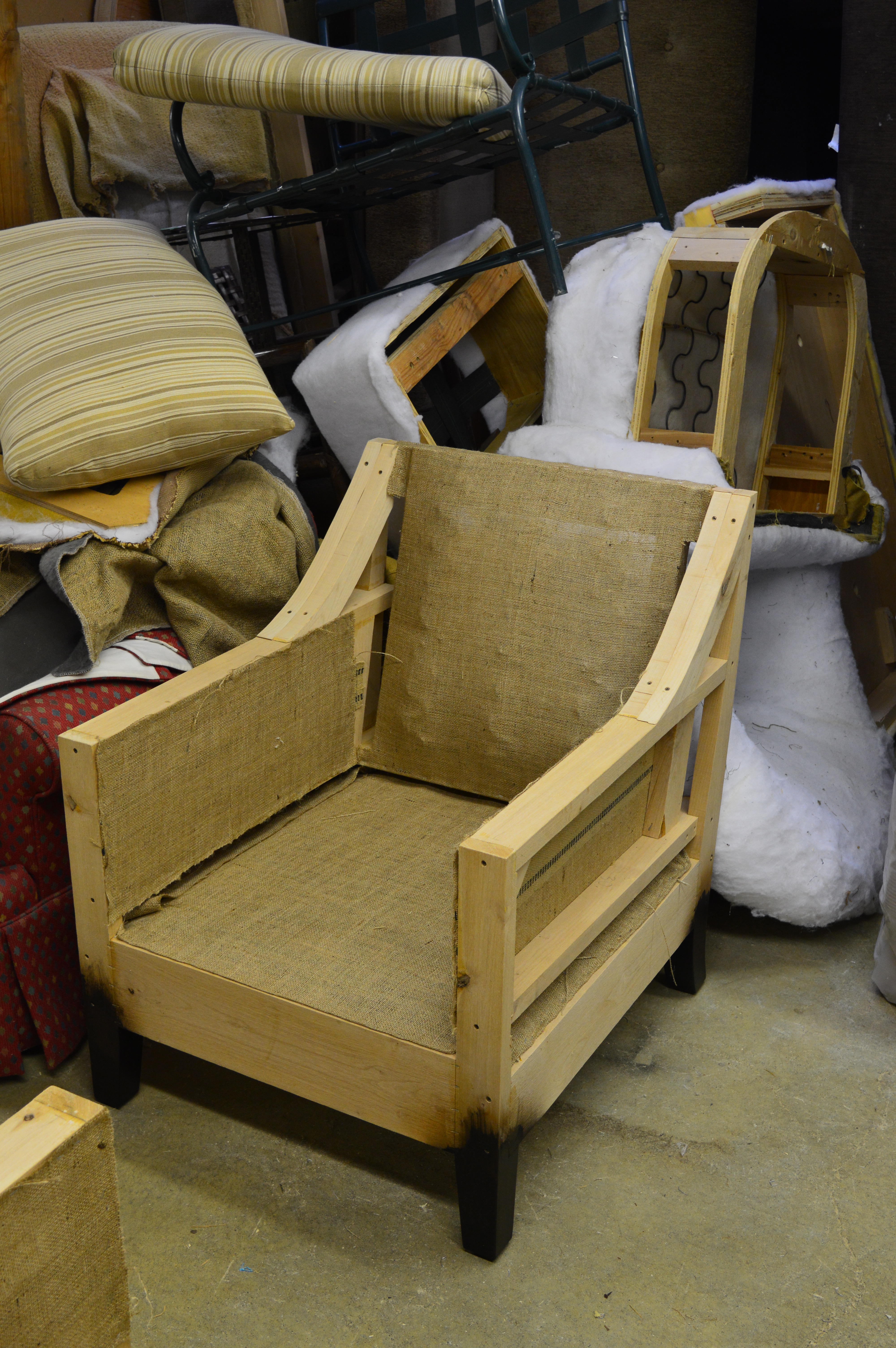 Custom Arm Chair Frame