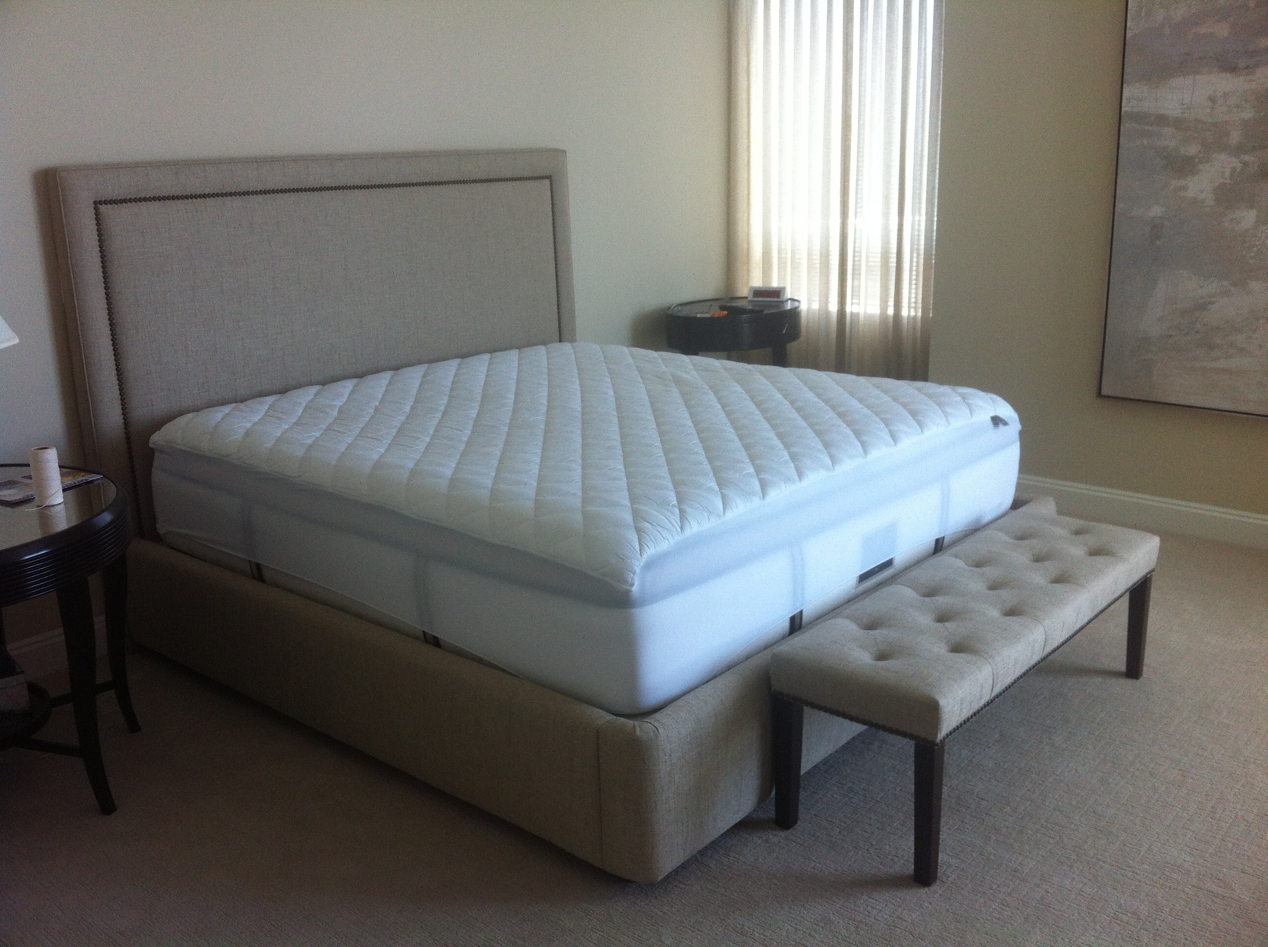 Custom Bed and Bench