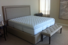 Custom Bed and Bench