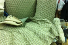 Iron Back Chair
